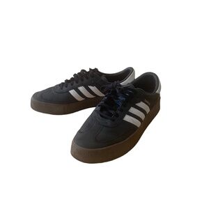Adidas Sambarose Platform Samba 9.5 Black